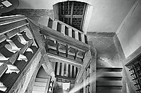 Bernhard Saalfeld - Treppenaufgang Burg Wertheim